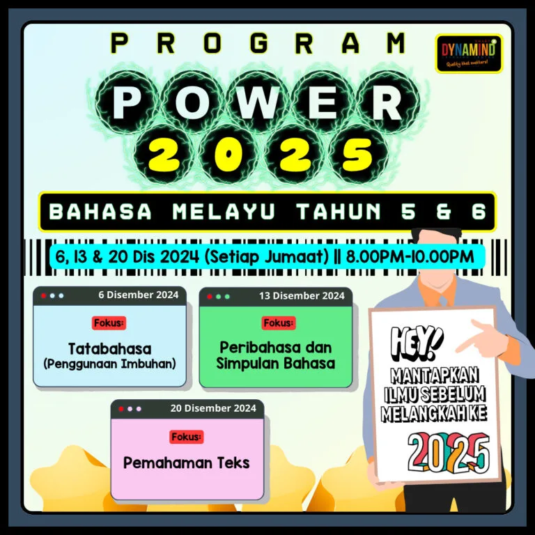 Noprice ALL - Program POWER BM Tahun 5 & 6 - Dis 2024